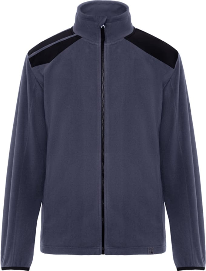 Roly Fleece Jacket Terrano RY8412 - Lead 23/Black 02 - M