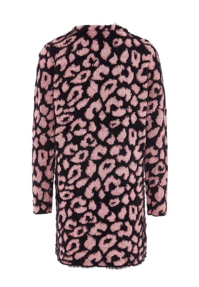 Faina Vest Dames zwart roze