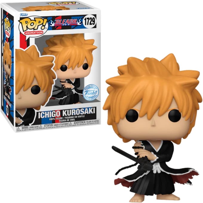 Funko Pop! Animation: Bleach - Ichigo Kurosaki #1729 Special Edition Exclusive