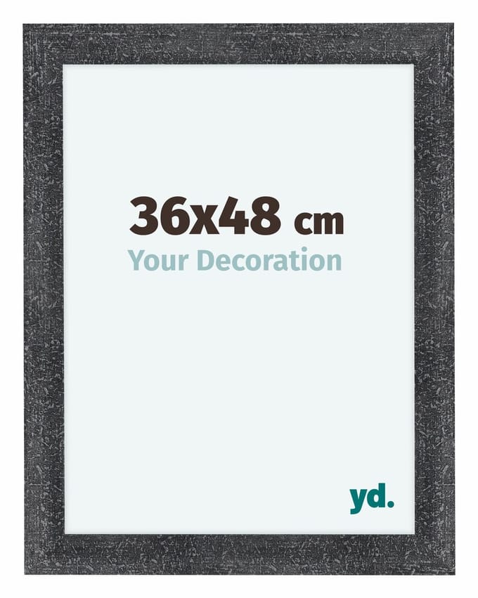 Your Decoration - Fotolijst 36x48 cm - MDF - Grijs Geveegd - Como