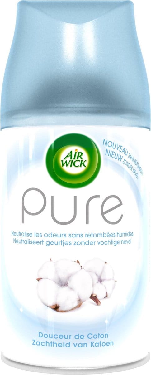 Air Wick - Luchtverfrisser - Navulling - Soft Cotton - 250ml