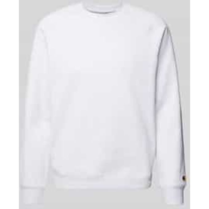 Sweatshirt met ribboorden