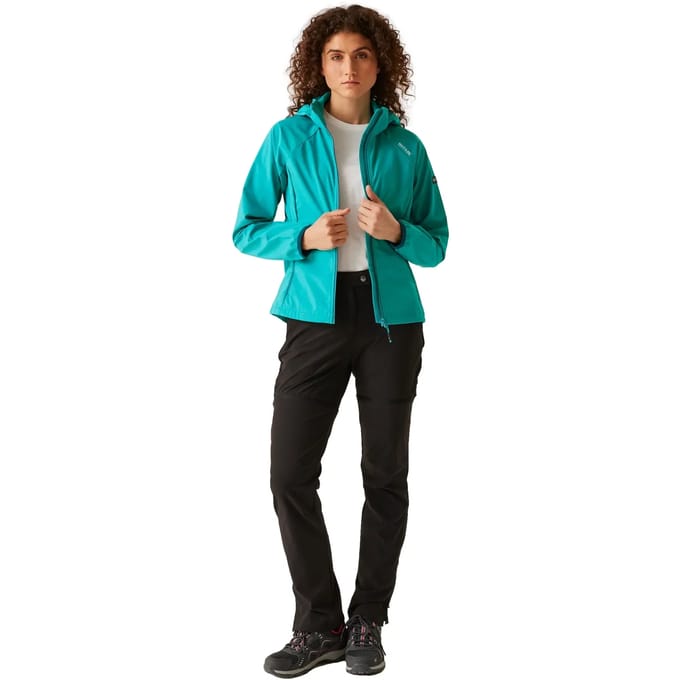 Dames softshell wandeljack Regatta Bourda