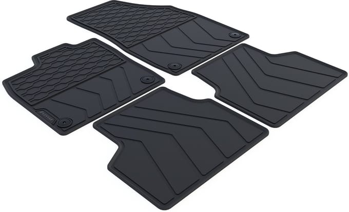 Rubber Automatten geschikt voor Cupra Born - 2021-heden - 4-delig - Uitvoering: Pre-facelift