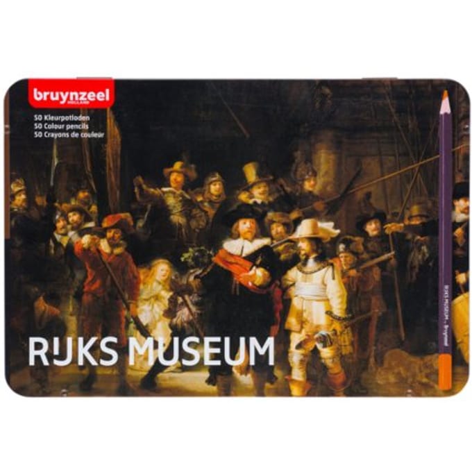Kleurpotlood bruynzeel rijksmuseum rembrandt van Rijn blik