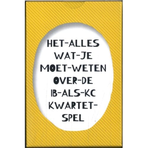 Het Alles Wat Je Moet Weten Over De Ib Als Kc Kwartetspel - Vivian van Alem
