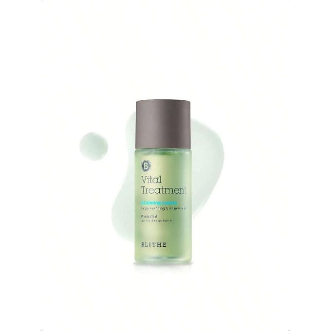 Blithe Produits de Soin Coréens 6 Feuilles 54ml Essence Claire Pour Rosacée & Soulagement des Rougeurs, Toner BHA Hydratant Rafraîchissant Pour le Visage, Points Noirs white