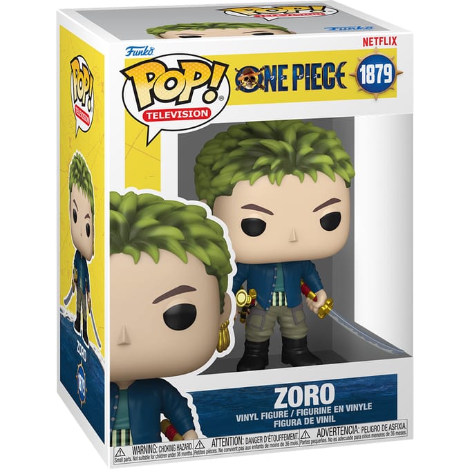 One Piece Zoro (Pop!) vinylfiguur 1879 Unisex Funko Pop! - Neutraal - Standard