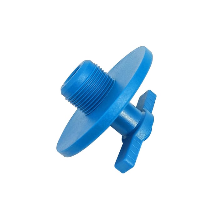 Vervanging van oliefilterplugdop voor Dodge Ram Cummins 2013-2019 blauw