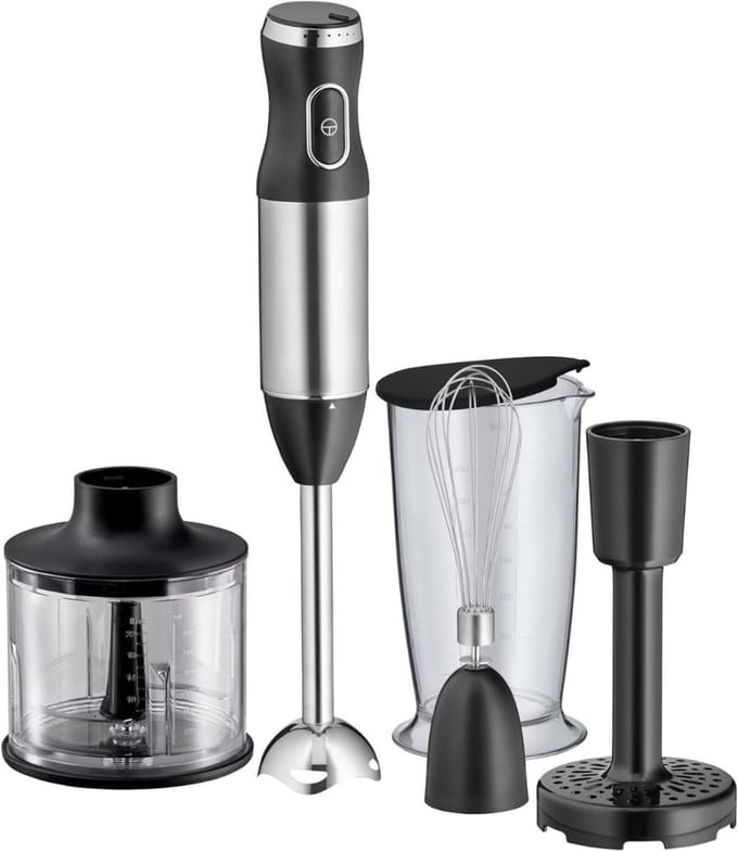 RWB® Staafmixer Set - Staafmixer - Handblender - Zwart - 11cm x 11cm x 39cm