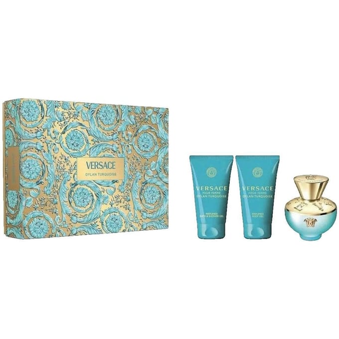 Dylan Turquoise Eau De Toilette 50 ml Gift Set – Perfume Gift Set, Long-Lasting, For Women, Floral, Turquoise, Eau De Toilette, Suitable For Daily Wear