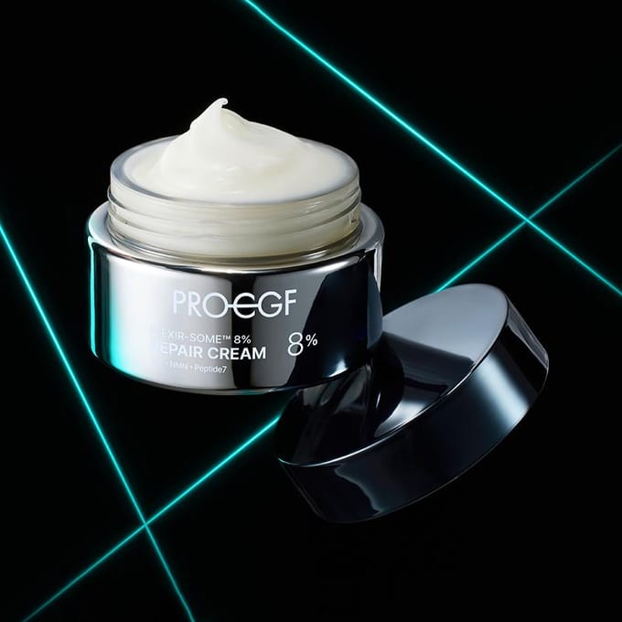 [DERMA FACTORY] PRO EGF Flexir-some 8% Crème Réparatrice 50ml black