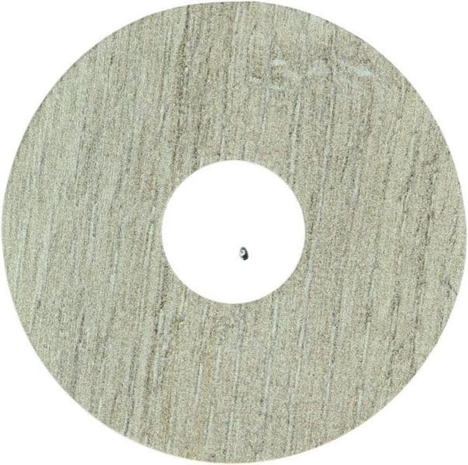Zelfkl. rozet (17 mm) oud eiken bruingrijs (10 st.)