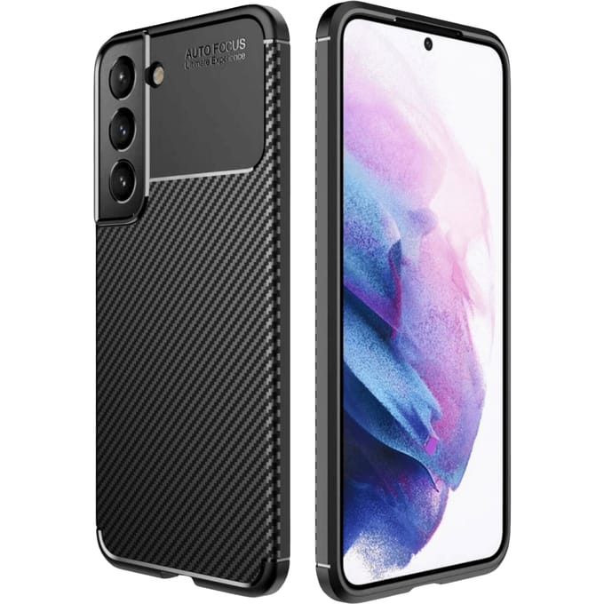 Just in Case Galaxy S22 Plus Anti-Slip Hoesje Black