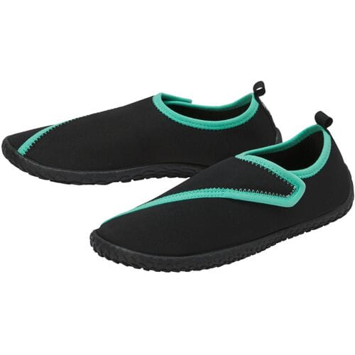 CRIVIT Dames waterschoenen (Zwart/groen, 37)