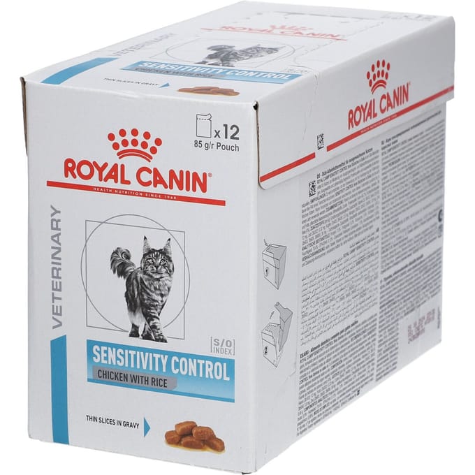 Royal Canin Veterinary Diet Sensitivity Control - Kattenvoer - Kip Rijst 12x85 g