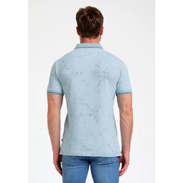 Gabbiano Poloshirt Polo 235526 4001 Bright Blue Mannen Maat - M