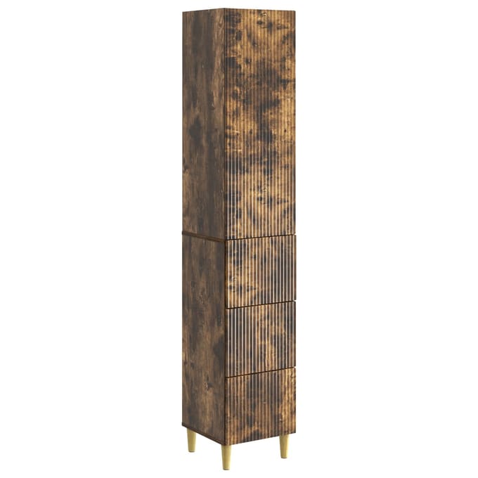 vidaXL - Kast - Set - 2 - st - Bewerkt - hout