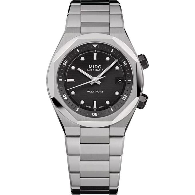 MIDO Multifort M0475071105100 Multifort 8 Two Crowns Horloge