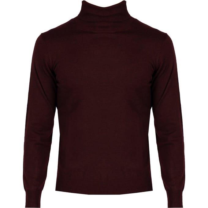 Xagon Man stoppen Turtleneck Mannen rood