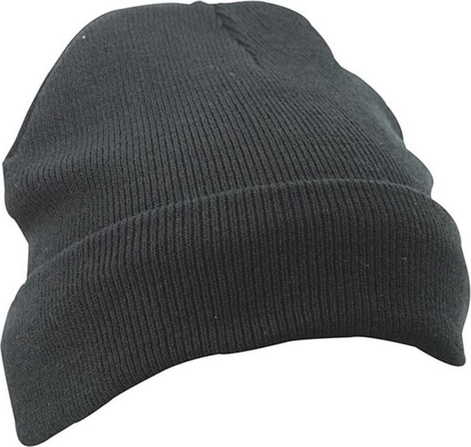 Myrtle Beach - Unisex Thinsulate Gebreide Muts (Zwart)