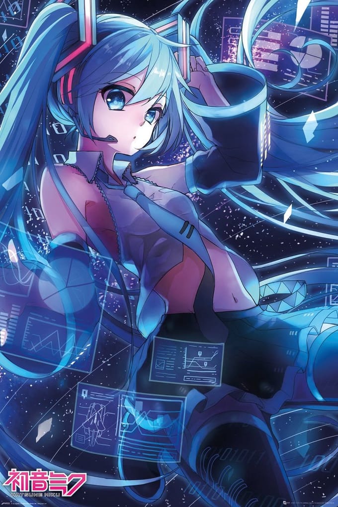 Hatsune Miku Screen Poster 61x91.5cm