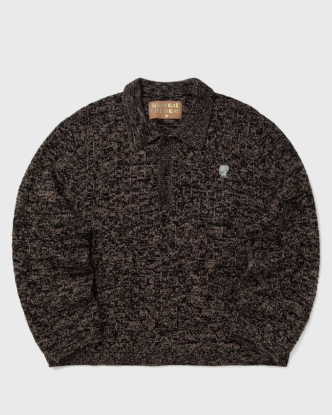 Waffle Pullover Sweater