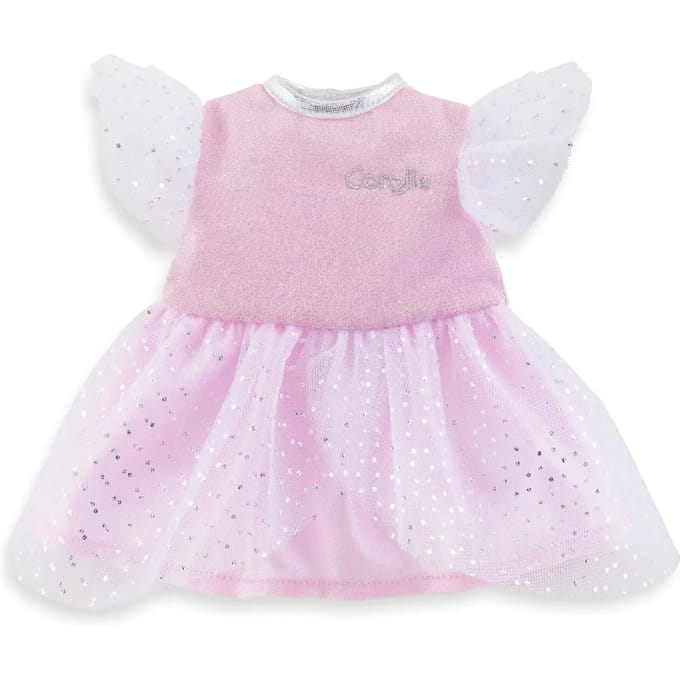Corolle glitter poppenjurk roze Ma Corolle pop 36 cm