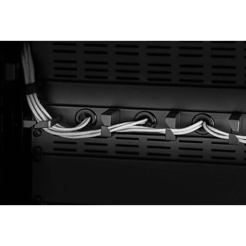 Renkforce RF-3525042 19 inch Kabelgeleiding voor patchkast 1 HE Zwart