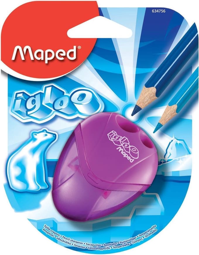 Maped IGLOO2 Dubbele Puntenslijper met 2 Gaten