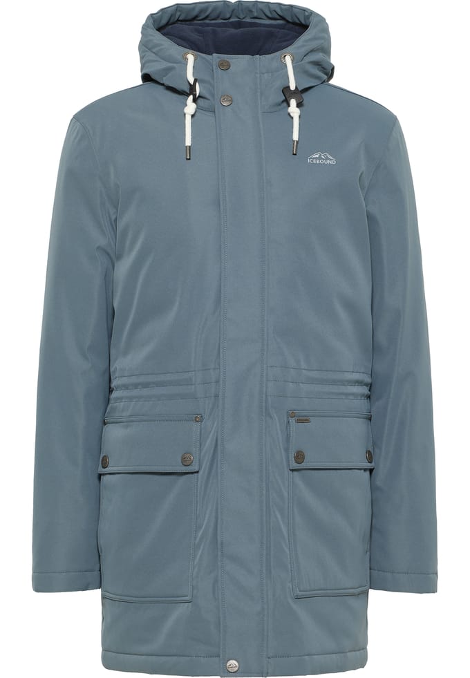 ICEBOUND Winter parka Klima Iglo Heren blauw-grijs