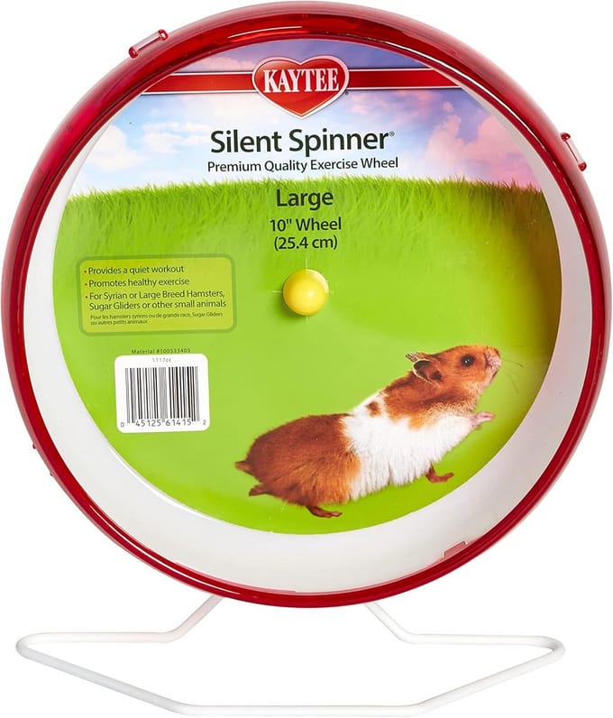 Stille Exercitie Wielen voor Hamsters en Gerbils - Extra Groot 25 Inch