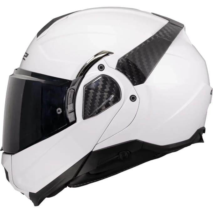 LS2 FF910 Advant II Solid Wit Systeemhelm - Helm