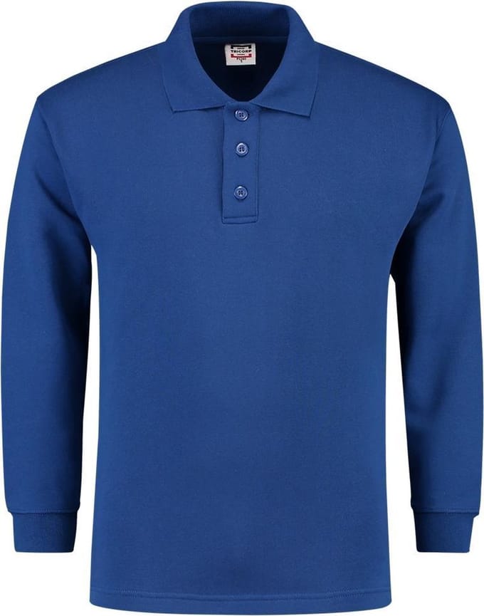 Tricorp Polo Sweater 301004 Koningsblauw - Maat 5XL