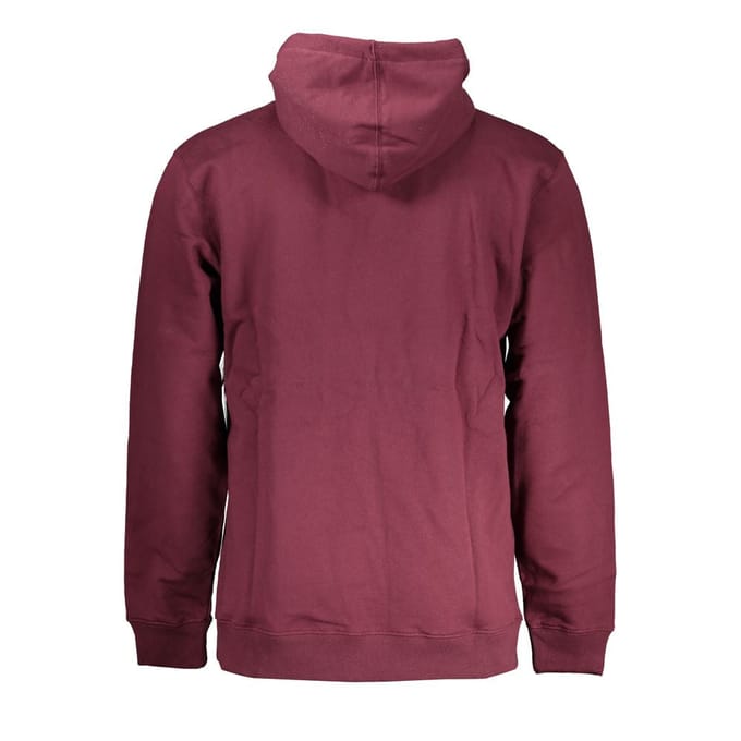 Vans Rood Katoenen Heren Sweatshirt met Kap