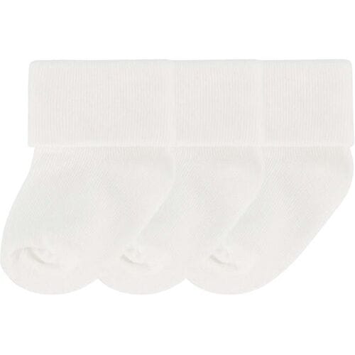 Prénatal newborn sokken 3 paar Ivory White 1MT unisex