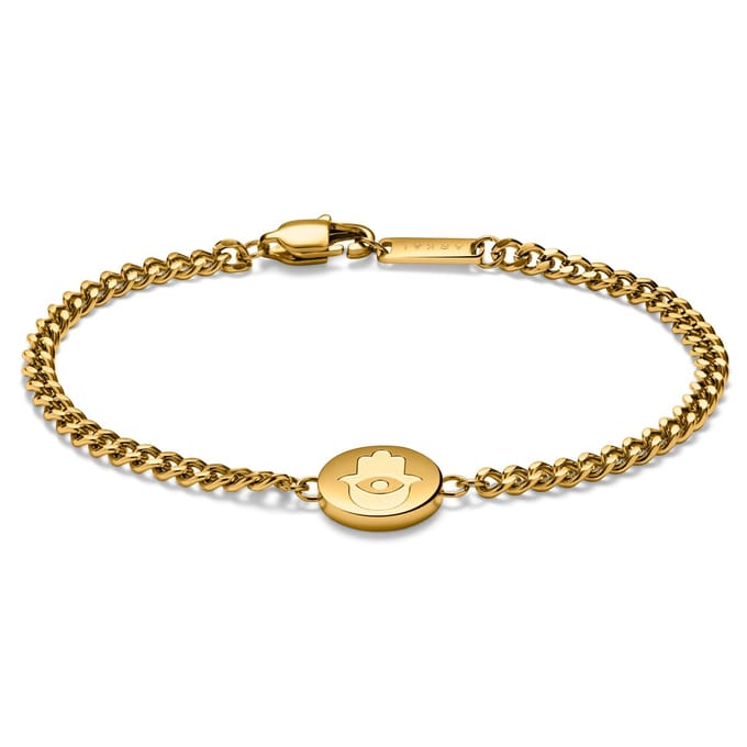 Unity | Goudkleurige Armband met Hamsa Hand