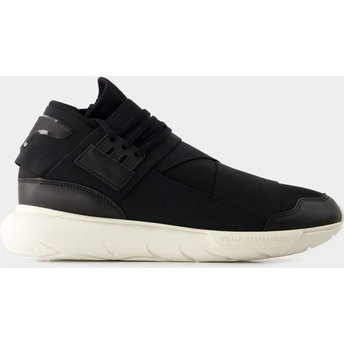 Qasa Sneakers - Y-3 - Leer - Wit
