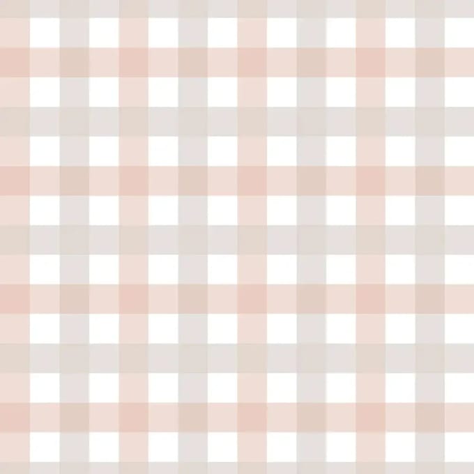 Baby behang Dekornik Provence Check Medium Small