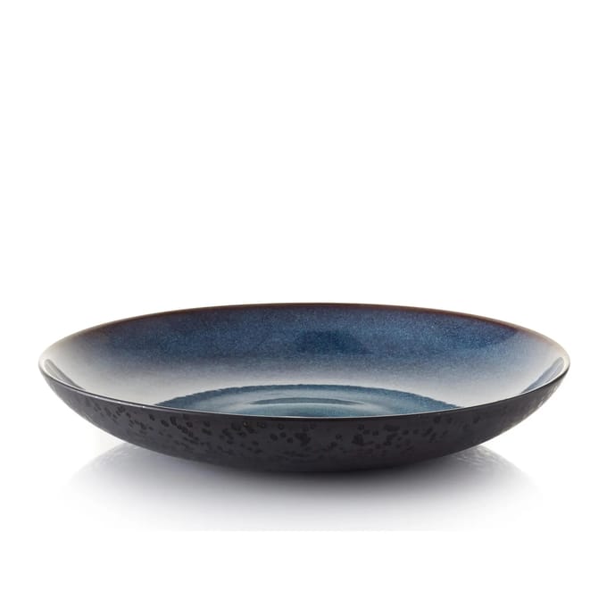 BITZ Schaal Dia. 40 cm Zwart/Donkerblauw
