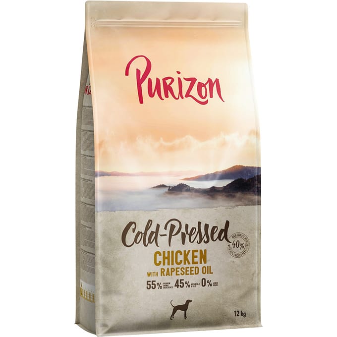 Voordeelpakket Purizon Coldpressed 2 x 12 kg - Kip met Koolzaadolie
