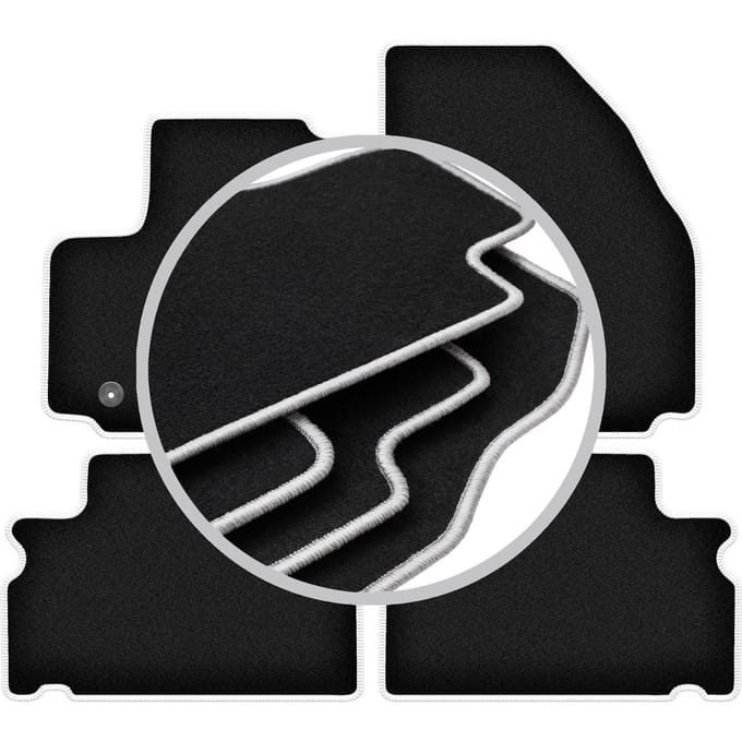 CARLUX-SILVER automatten voor: Ford Galaxy MK2 minivan (2006-2011)