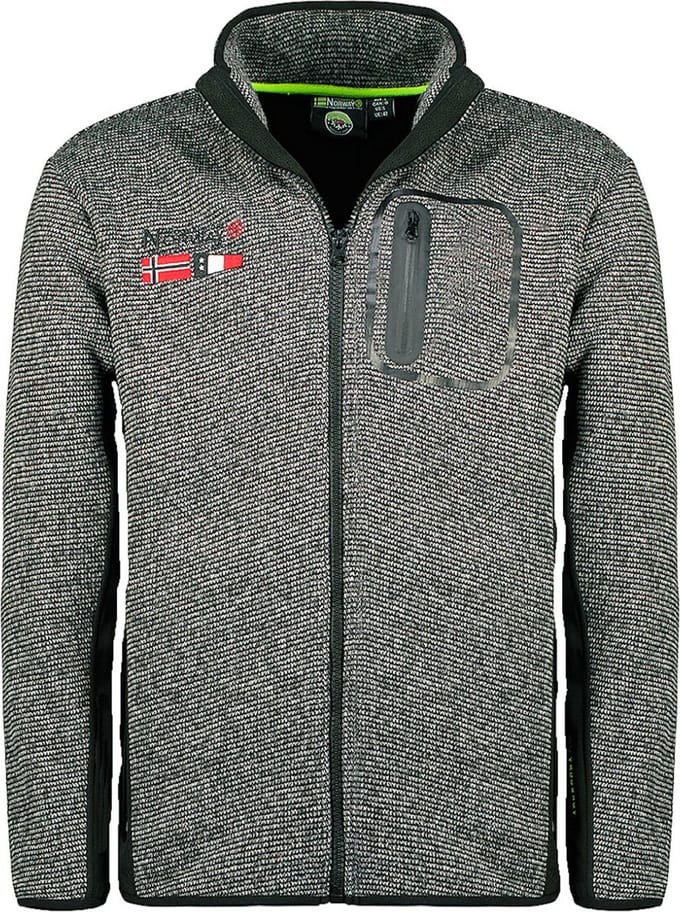 Fleece Vest Heren Zwart Geographical Norway Ulbute - S