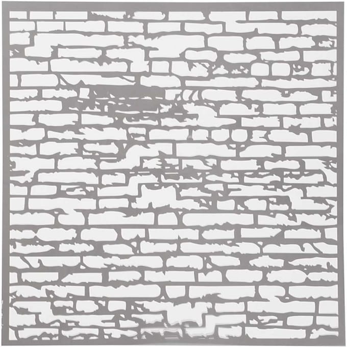 Creativ Company Sjabloon Stenen Muur 30,5cm