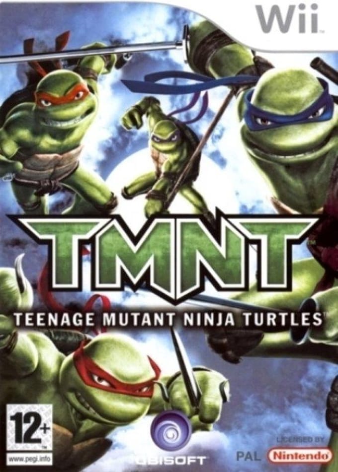 TMNT Teenage Mutant Ninja Turtles (wii used game)