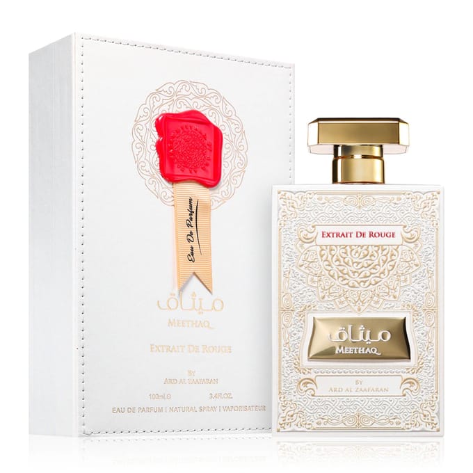 Ard Al Zaafaran Meethaq Extrait De Rouge Eau De Parfum 100 ml