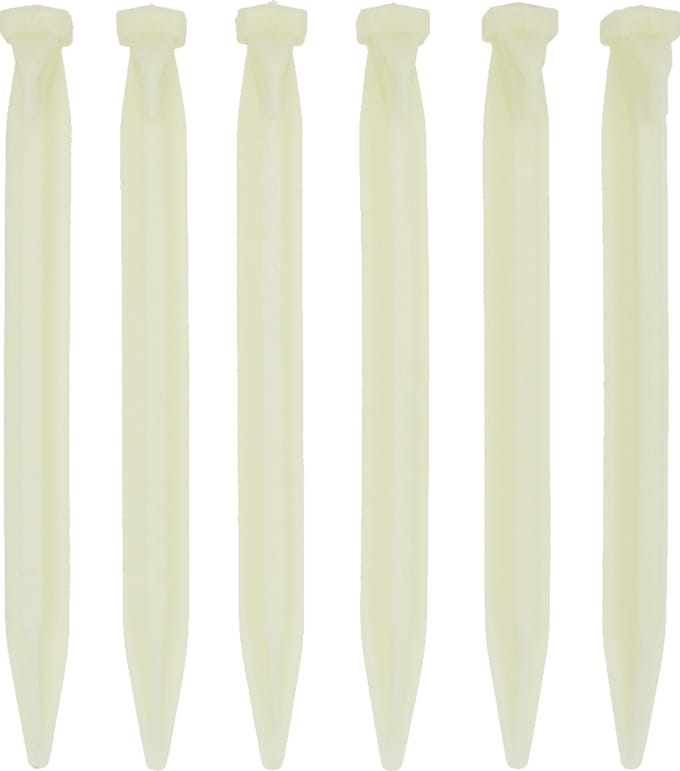 Travellife 22,5 cm glow tentharing - Set van 36