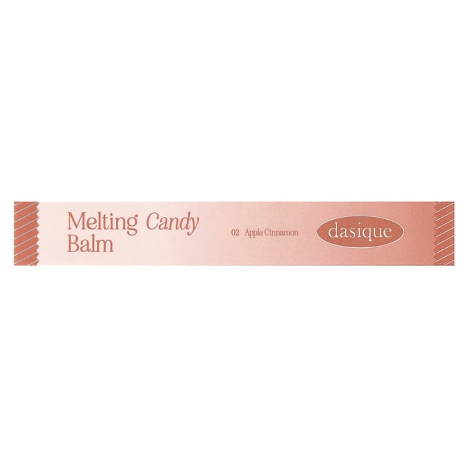 Dasique, Melting Candy Balm, 02 Appel Kaneel, 1,5 g (0,05 oz) white