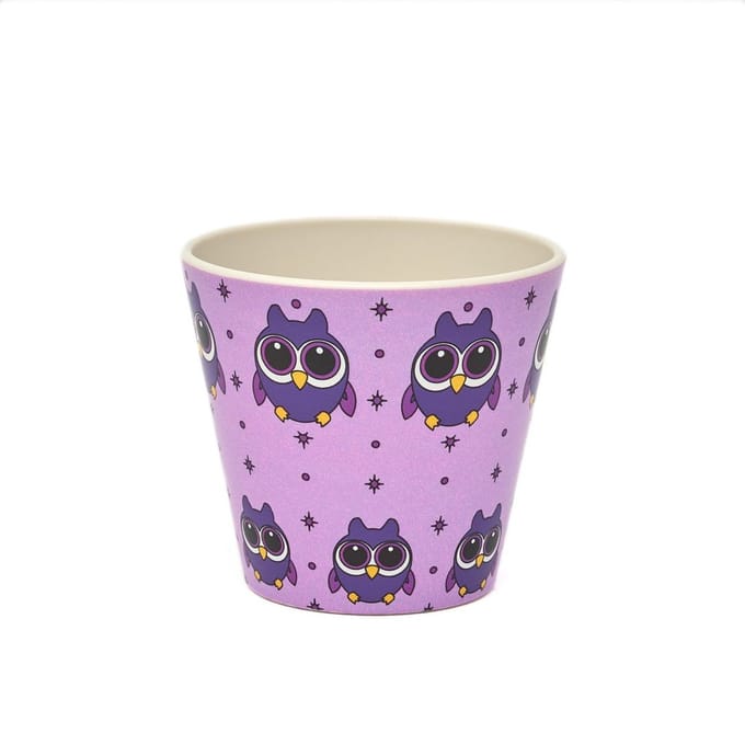 Quy Cup - 90ml Ecologische Reis Beker - Espressobeker “Owl”
