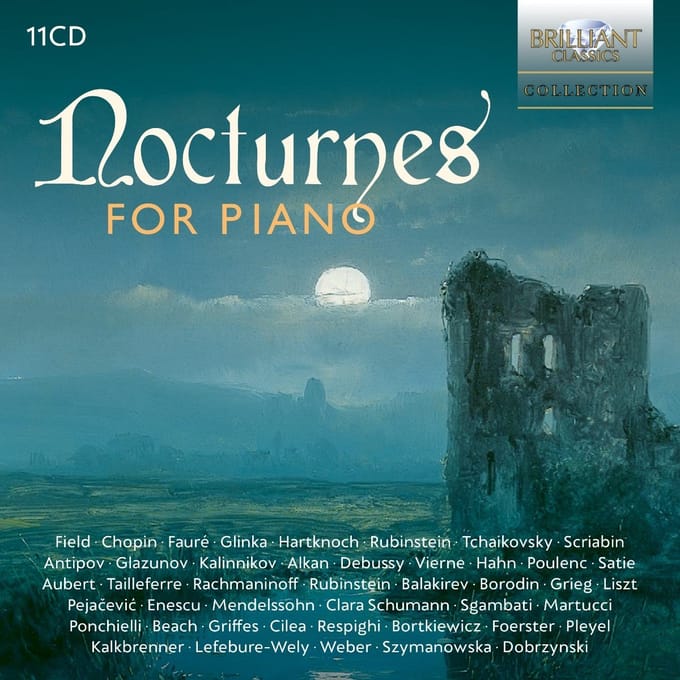 Various Artists - Nocturnes For Piano (11 CD)